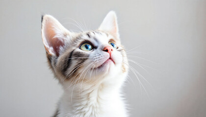 cat thinking see on top