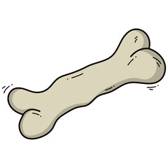 Cartoon Halloween Element Isolated on White Background. Vector Illustration.