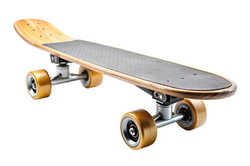 skateboard isolated on white