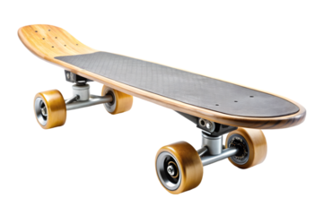 skateboard isolated on white