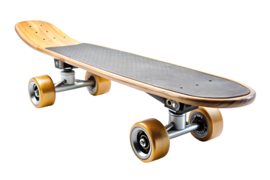 skateboard isolated on white