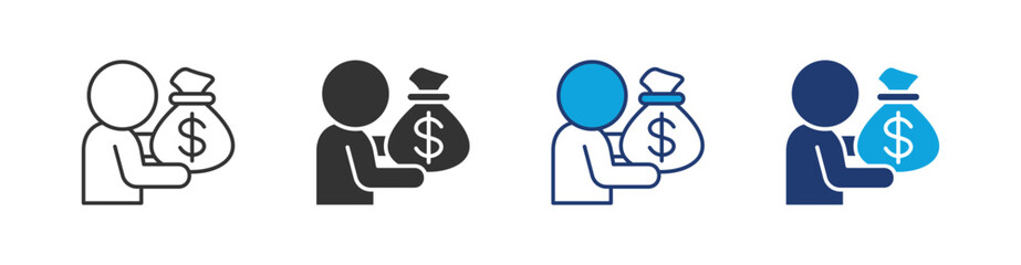 Resource Multi Style Icon Set Vector 