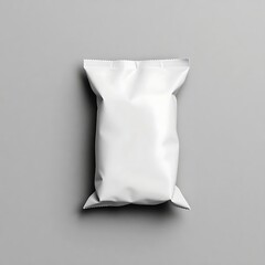 Blank White Ziplock Food Pouches Under a Golden Rain mockup