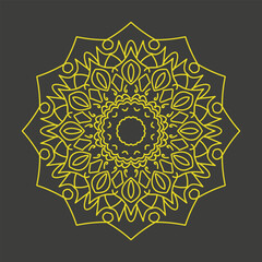 abstract mandala illustration background