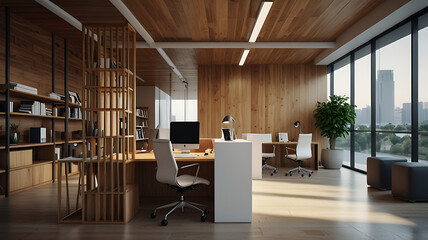 Obraz premium interior of a modern office