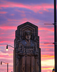 Guardian of Traffic in Cleveland Ohio