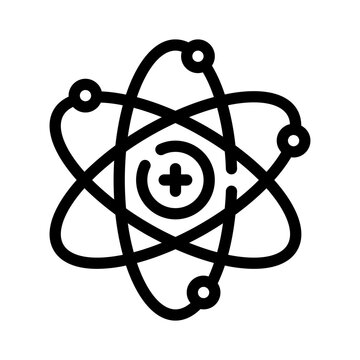 recommend clip art: electron line icon