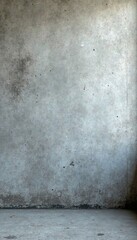 Fototapeta premium Abstract backdrop of gray concrete wall with distressed marks and scratches, stone, texture