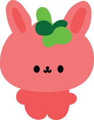 Cartoon gudiya clipart art illustration leaves on her haed gudda taddy 