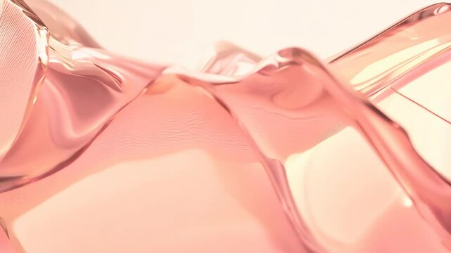 Soft blush pink glass reflections, ideal for creating a delicate and feminine look.