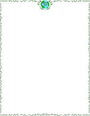 earth day frame
