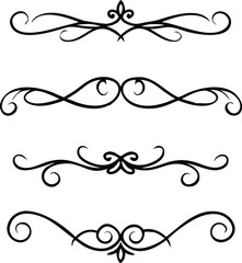 vector set of decorative elements