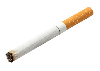 Realistic Cigarette – Isolated on White Background, Transparent PNG, AI-Generated