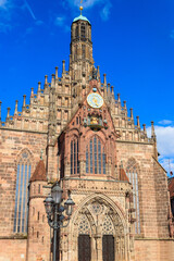 Church of Our Lady (Frauenkirche) - Roman Catholic Parish church in Nuremberg, Germany