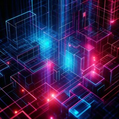 Fototapeta premium abstract technology background