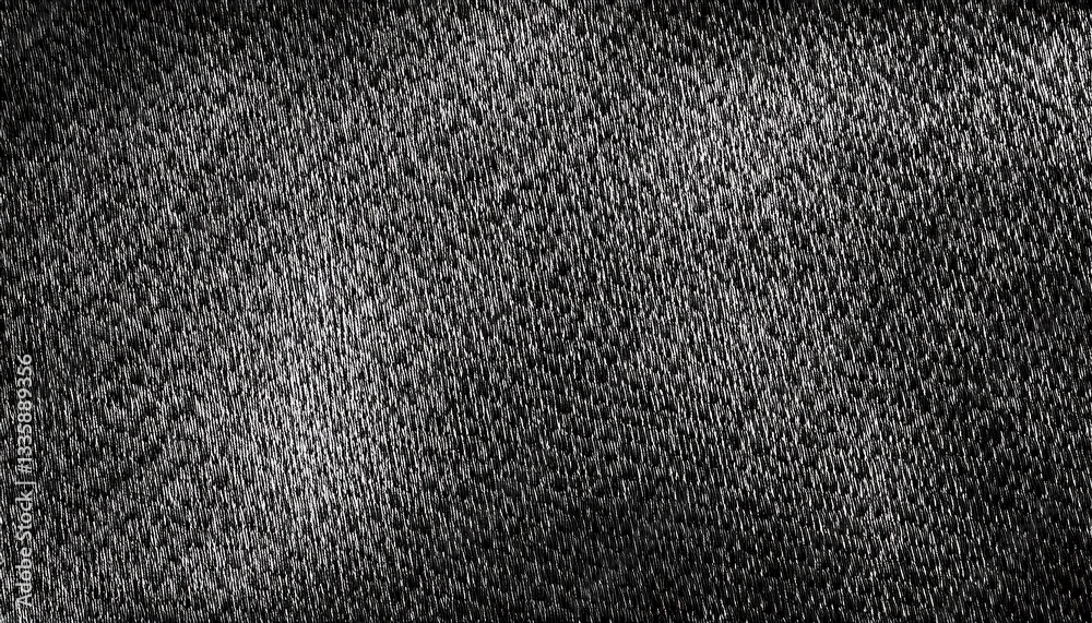 Poster dark textured diagonal pattern of black denim fabric with high contrast light reflections for backgr