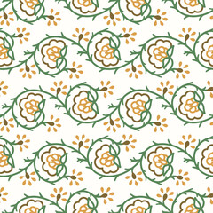 Hashtag CADS traditional block print pattern. EPS file format. 