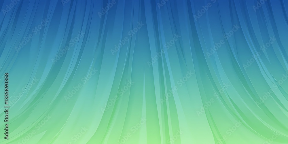 Poster abstract gradient waves background with fluid dynamic shapes and lines