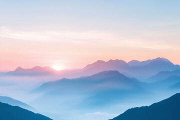 Fototapeta premium mountain view background, wallpaper