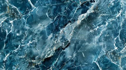 Baltic Sea marble, cool slate-blue with misty white veins, sophisticated and stylish for modern spaces