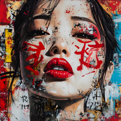 Scary Face of a Zombie: A Terrifying Close-Up of a Decayed Zombie, Featuring Rotted Flesh, Hollow Eyes, and Gnarled Features, Capturing the Essence of Horror and Undead Terror.