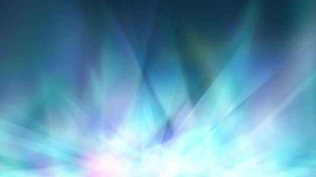 透明感のあるプリズムのアブストラクト　ループ　Under Horizontal and Slow