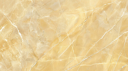 Fototapeta premium Golden Flint marble, soft yellow ochre with golden veining, warm and refined for luxurious interiors