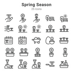25 icon colelctions abot spring season and related topics