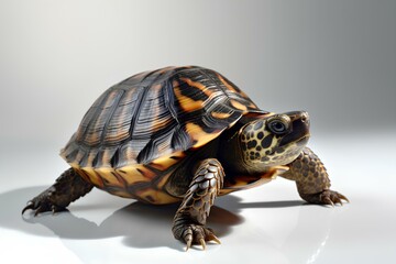 Obraz premium turtle on a white background