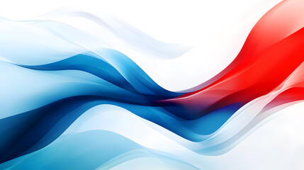 Abstract background image of red and blue gradient fluid