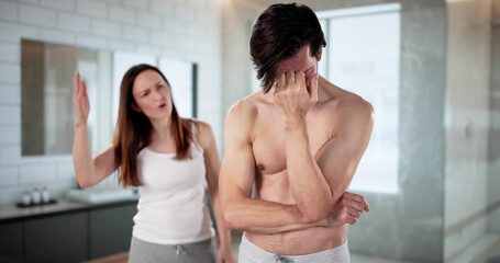 Marriage breakdown: couple battling sex, cheating, and divorce