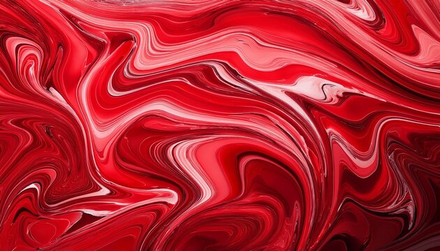 red liquid marble inkscape abstract background