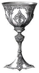 PNG Chalice illustration chalice vintage.