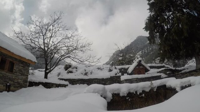 Manali Tample View & Timelapse 