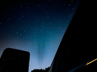 night sky with stars