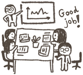 A support group leader facilitating a meeting.