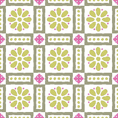 Hashtag CADS floral block print. Batik design, Ajrakh print, hand draw pattern. EPS files format. 