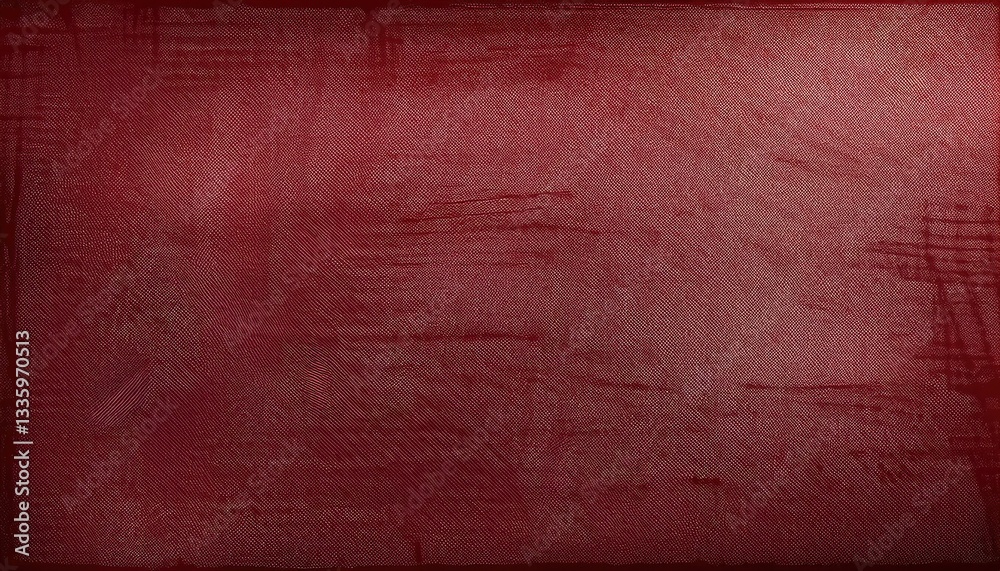 Leinwandbilder deep red vintage textured fabric background with subtle creases and faded patterns, ideal for design projects and photo overlays


