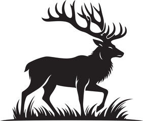 Deer and Stag Head Silhouette Bundle