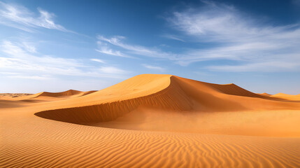scenic photo of the desert