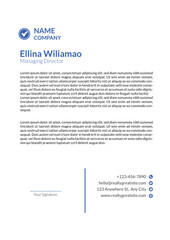 Professional Letterhead Template for Business Correspondence