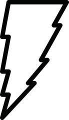 electricity vector icon