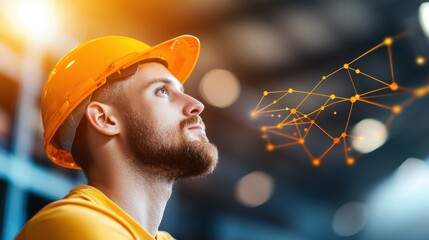 Data Analytic for Warehouse A data analyst reviewing warehouse performance reports on a computer screen, using data driven insights to improve logistics and operations.