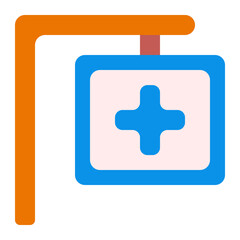 Obraz premium health sign icon