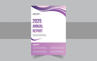 Fototapeta premium Modern Corporate Flyer Design Template