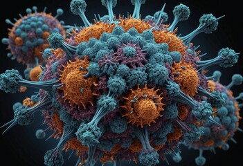 Obraz premium abstract fractal background