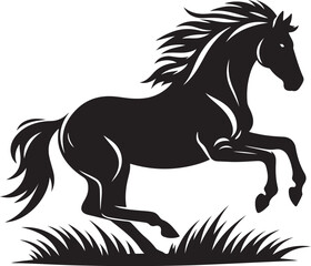 Majestic Running Horse Vector Pack
