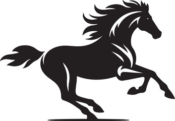 Obraz premium Majestic Running Horse Vector Pack