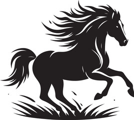 Majestic Running Horse Vector Pack