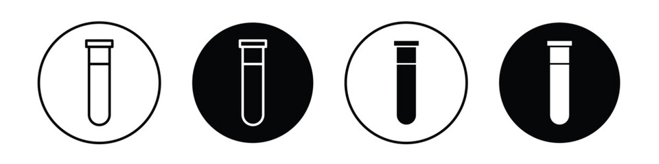 Chemical Tube vectors icons graphics pack